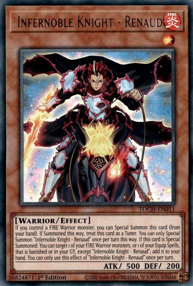 Image for Infernoble Knight - Renaud (TOCH-EN011) (Toon Chaos) - YuGiOh