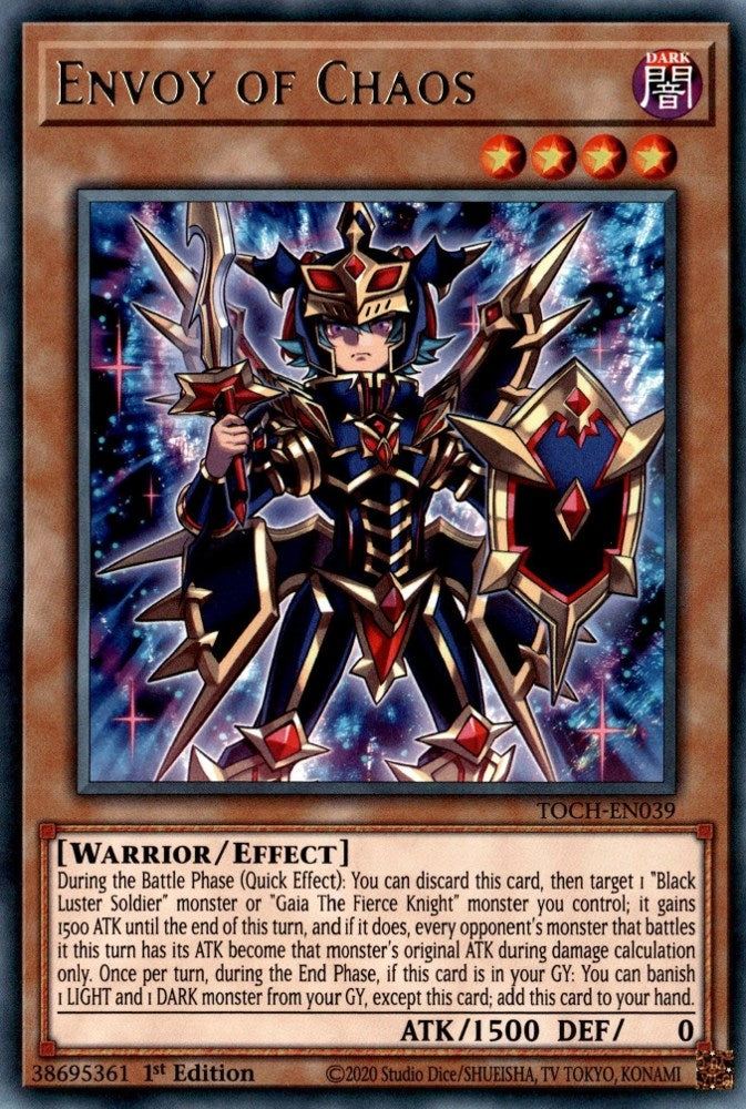 Image for Envoy of Chaos (TOCH-EN039) (Toon Chaos) - YuGiOh