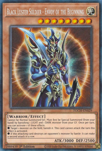 Image for Black Luster Soldier - Envoy of the Beginning (CR) (TOCH-EN029) (Toon Chaos) - YuGiOh