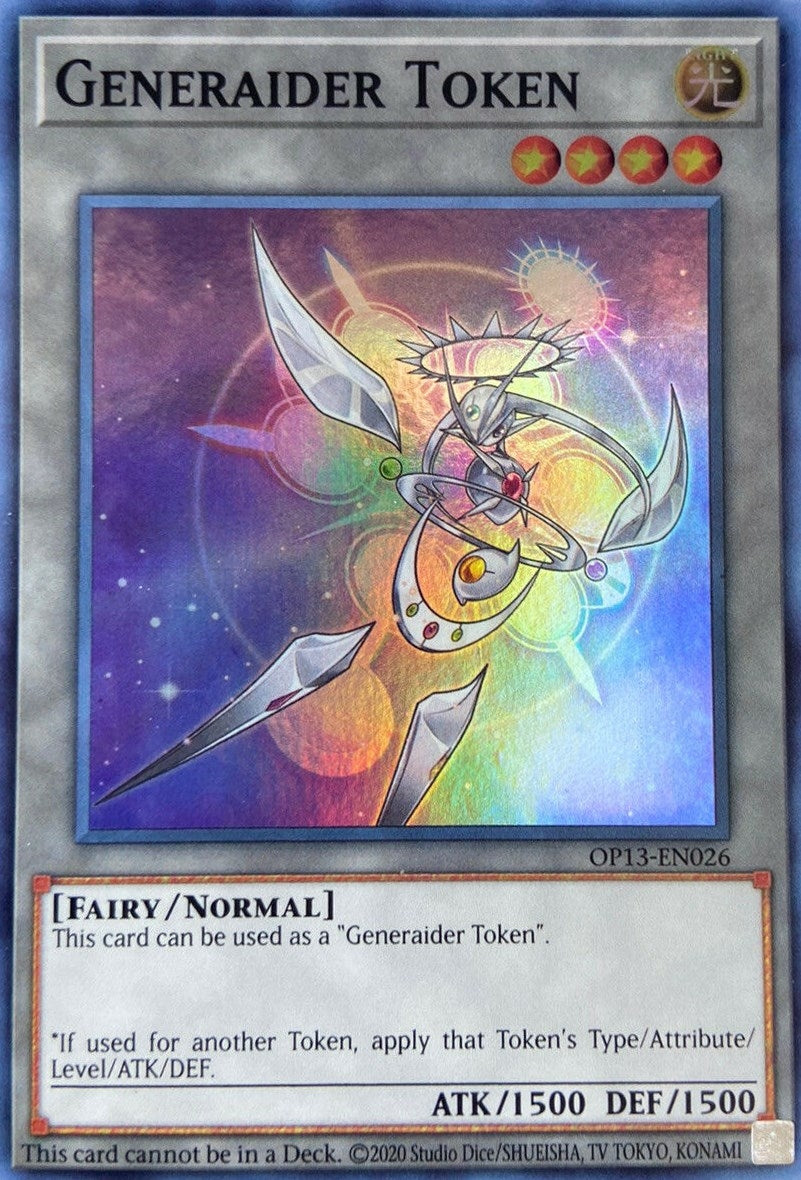 Image for Token: Generaider (OP13-EN026) (OTS Tournament Pack 13) - YuGiOh