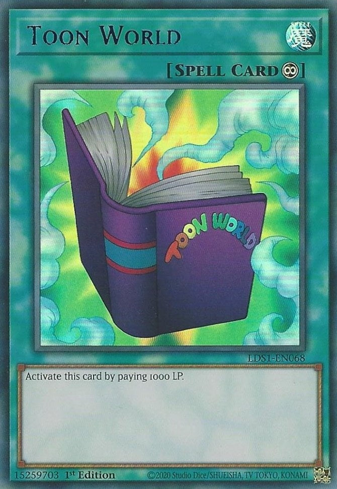 Image for Toon World (Blue) (LDS1-EN068) (Legendary Duelists: Season 1) - YuGiOh
