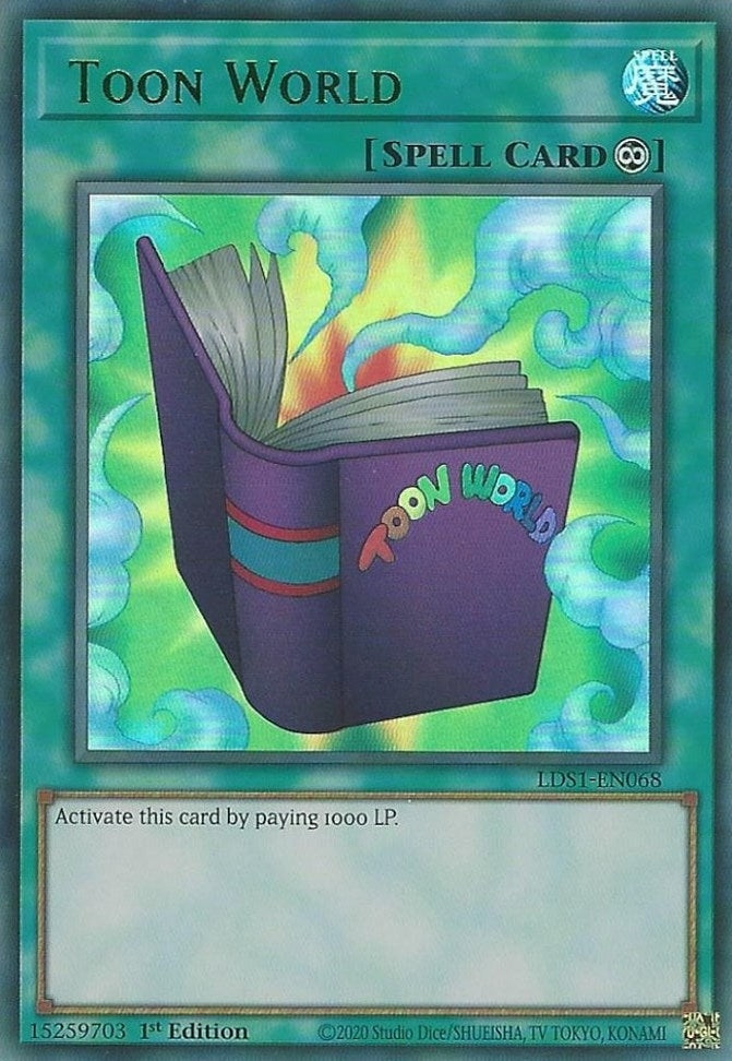 Image for Toon World (Green) (LDS1-EN068) (Legendary Duelists: Season 1) - YuGiOh