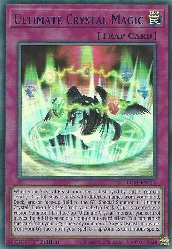 Image for Ultimate Crystal Magic (Blue) (LDS1-EN117) (Legendary Duelists: Season 1) - YuGiOh