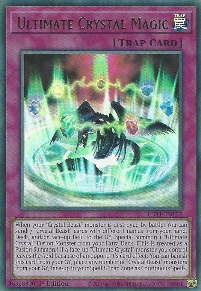 Image for Ultimate Crystal Magic (Green) (LDS1-EN117) (Legendary Duelists: Season 1) - YuGiOh