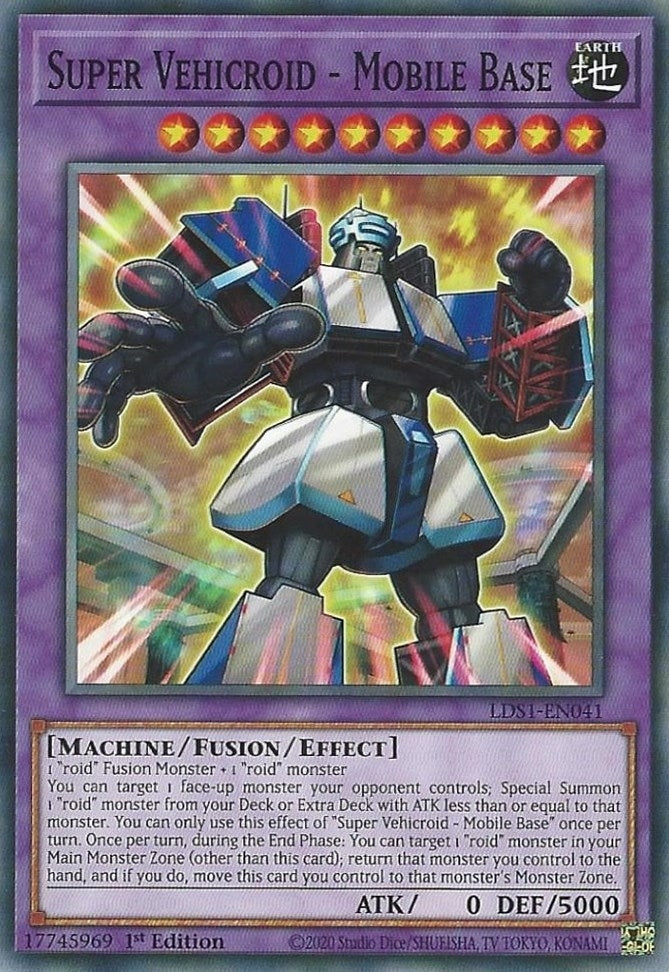 Image for Super Vehicroid - Mobile Base (LDS1-EN041) (Legendary Duelists: Season 1) - YuGiOh