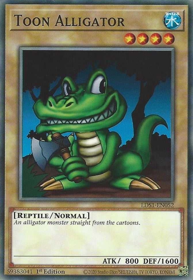 Image for Toon Alligator (LDS1-EN052) (Legendary Duelists: Season 1) - YuGiOh