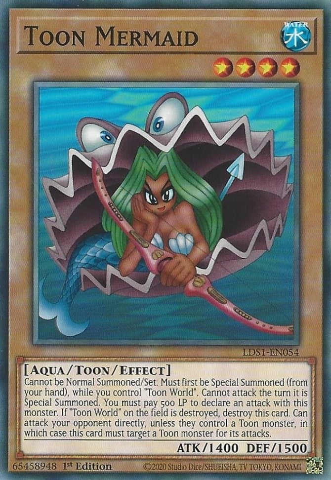 Image for Toon Mermaid (LDS1-EN054) (Legendary Duelists: Season 1) - YuGiOh