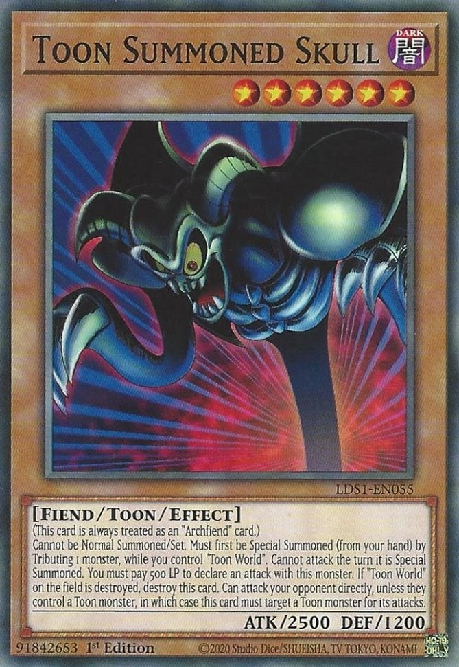 Image for Toon Summoned Skull (LDS1-EN055) (Legendary Duelists: Season 1) - YuGiOh