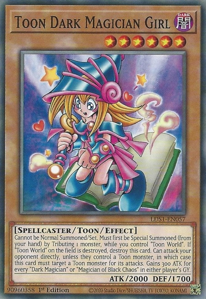 Image for Toon Dark Magician Girl (LDS1-EN057) (Legendary Duelists: Season 1) - YuGiOh