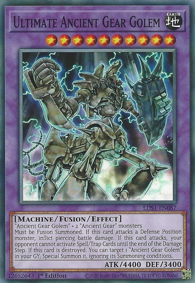 Image for Ultimate Ancient Gear Golem (LDS1-EN087) (Legendary Duelists: Season 1) - YuGiOh