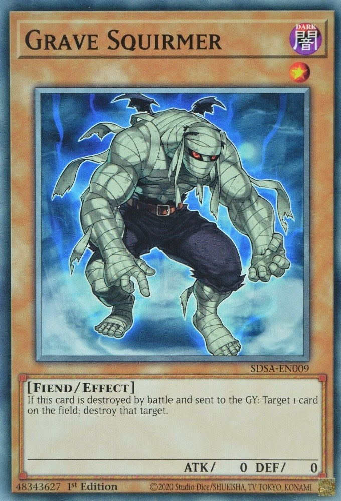 Image for Grave Squirmer (SDSA-EN009) (Structure Deck: Sacred Beasts) - YuGiOh