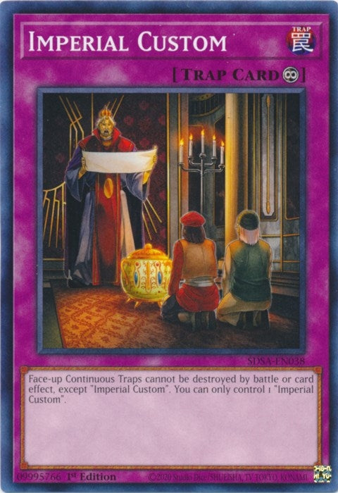 Image for Imperial Custom (SDSA-EN038) (Structure Deck: Sacred Beasts) - YuGiOh