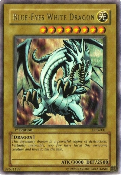 Image for Blue-Eyes White Dragon (LOB-001) (The Legend of Blue Eyes White Dragon) - YuGiOh