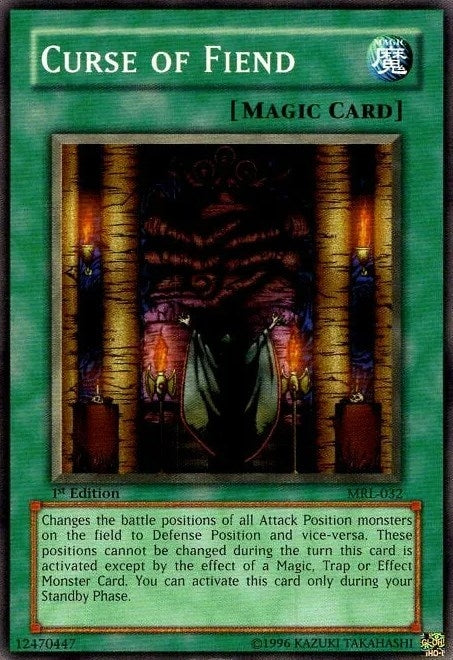 Image for Curse of Fiend (MRL-032) (Magic Ruler) - YuGiOh