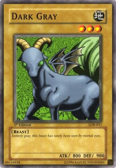 Image for Dark Gray (LOB-011) (The Legend of Blue Eyes White Dragon) - YuGiOh