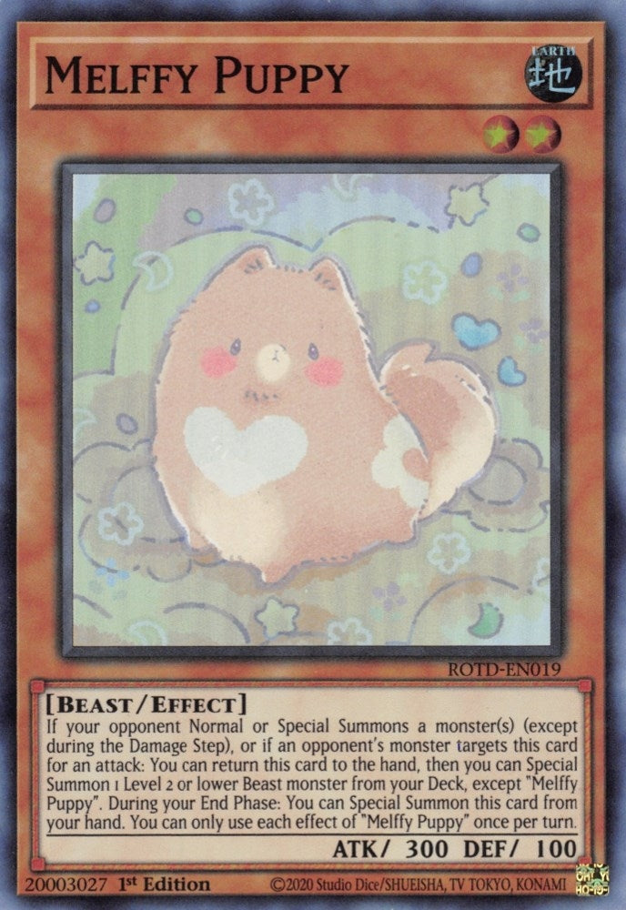 Image for Melffy Puppy (ROTD-EN019) (Rise of the Duelist) - YuGiOh