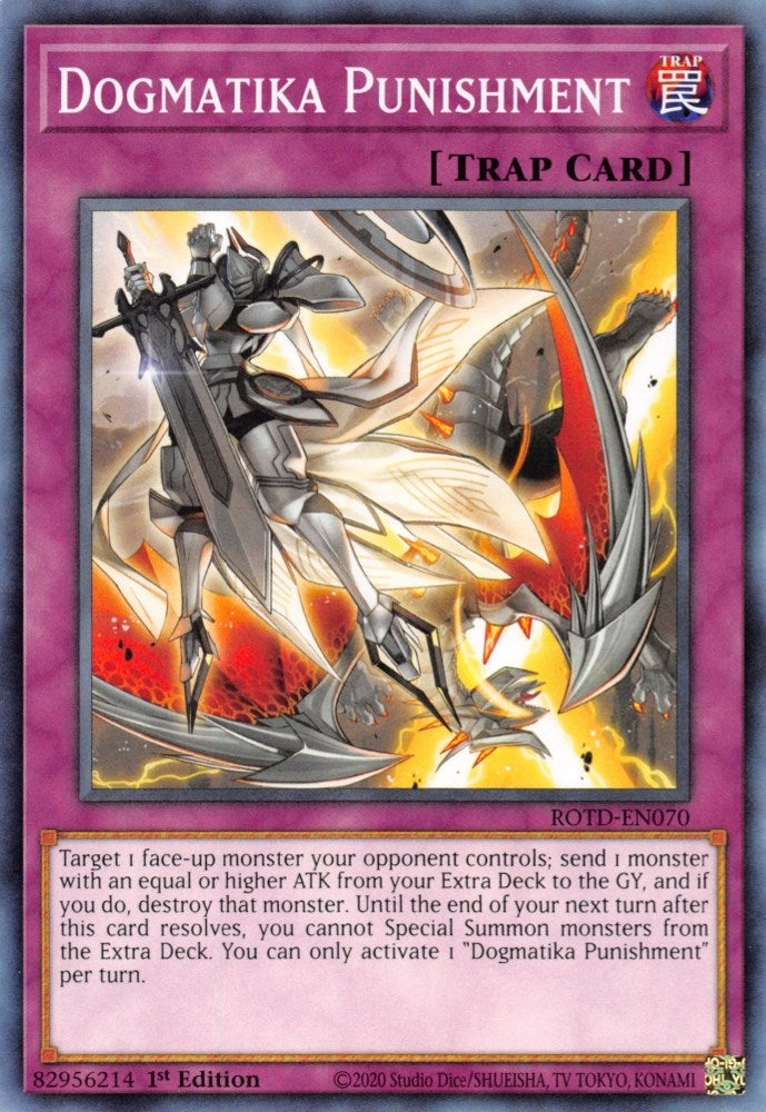 Image for Dogmatika Punishment (ROTD-EN070) (Rise of the Duelist) - YuGiOh