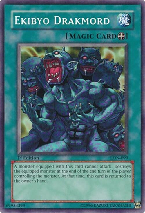Image for Ekibyo Drakmord (LON-099) (Labyrinth of Nightmare) - YuGiOh