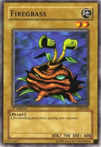 Image for Firegrass (LOB-018) (The Legend of Blue Eyes White Dragon) - YuGiOh