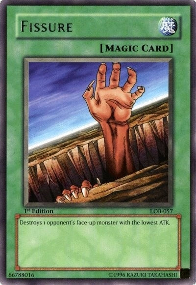 Image for Fissure (LOB-057) (The Legend of Blue Eyes White Dragon) - YuGiOh