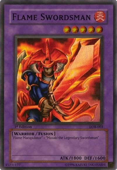 Image for Flame Swordsman (LOB-003) (The Legend of Blue Eyes White Dragon) - YuGiOh