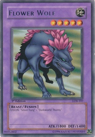 Image for Flower Wolf (LOB-107) (The Legend of Blue Eyes White Dragon) - YuGiOh