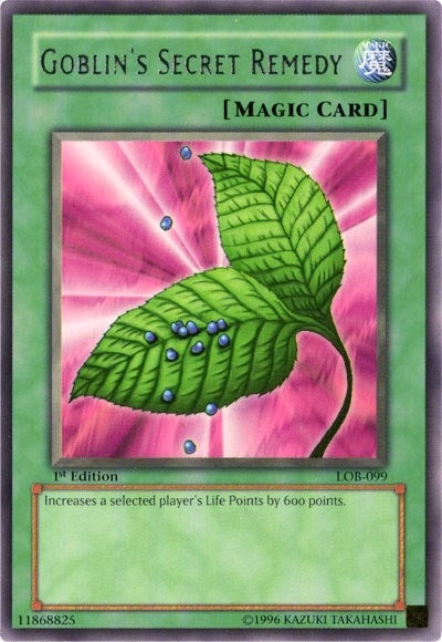 Image for Goblin's Secret Remedy (LOB-099) (The Legend of Blue Eyes White Dragon) - YuGiOh