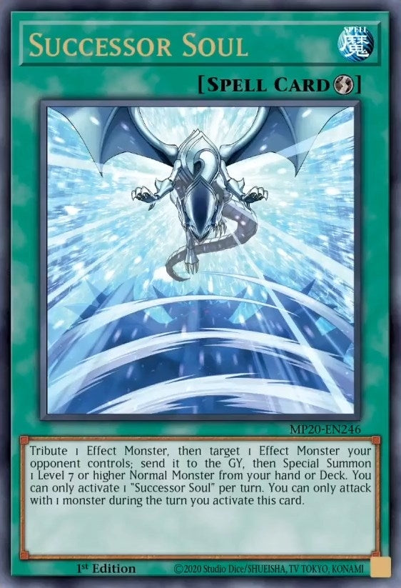 Image for Successor Soul (MP20-EN246) (2020 Tin of Lost Memories) - YuGiOh