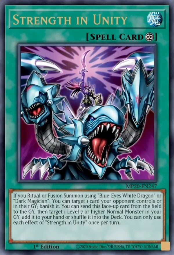 Image for Strength in Unity (MP20-EN247) (2020 Tin of Lost Memories) - YuGiOh