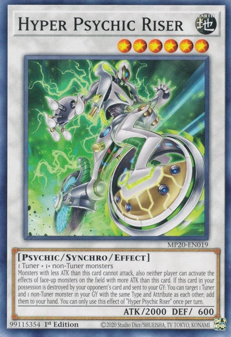 Image for Hyper Psychic Riser (MP20-EN019) (2020 Tin of Lost Memories) - YuGiOh