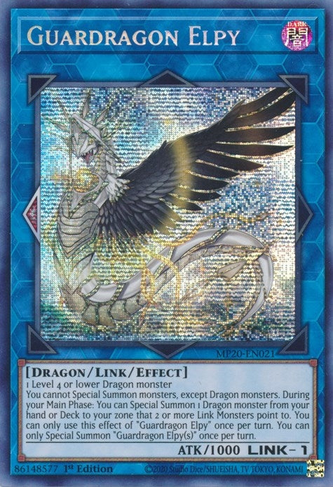 Image for Guardragon Elpy (MP20-EN021) (2020 Tin of Lost Memories) - YuGiOh