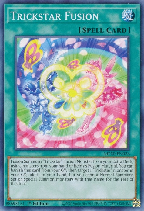 Image for Trickstar Fusion (MP20-EN026) (2020 Tin of Lost Memories) - YuGiOh