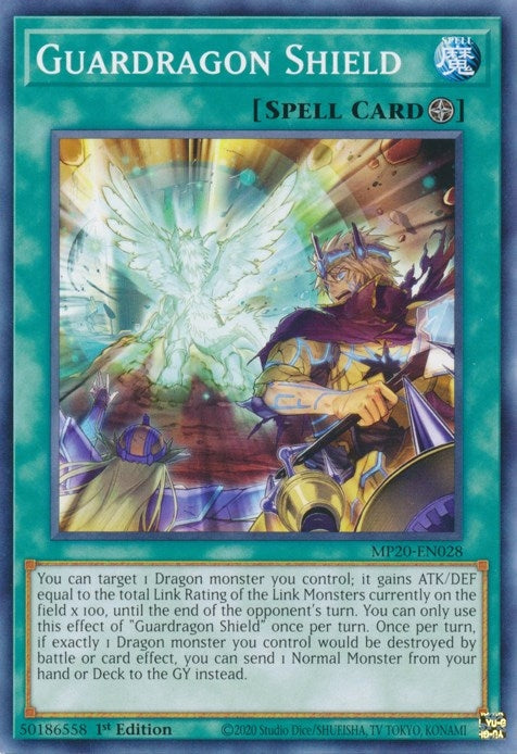 Image for Guardragon Shield (MP20-EN028) (2020 Tin of Lost Memories) - YuGiOh