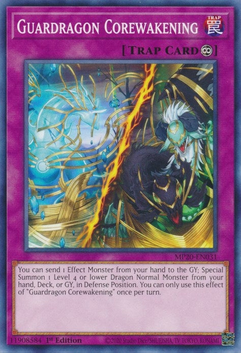Image for Guardragon Corewakening (MP20-EN031) (2020 Tin of Lost Memories) - YuGiOh