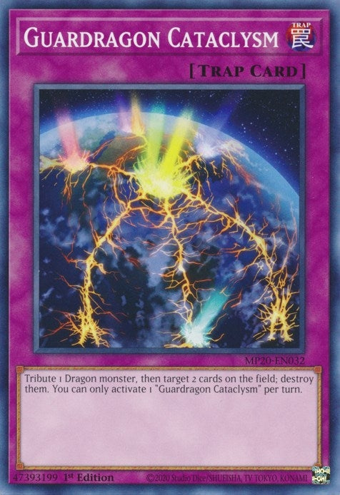Image for Guardragon Cataclysm (MP20-EN032) (2020 Tin of Lost Memories) - YuGiOh
