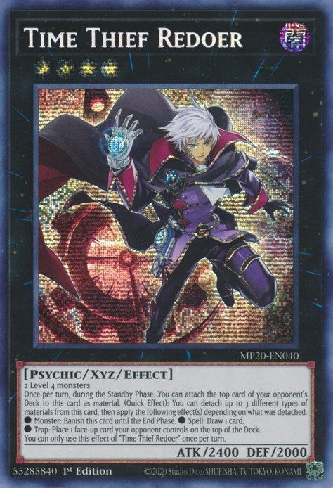 Image for Time Thief Redoer (MP20-EN040) (2020 Tin of Lost Memories) - YuGiOh