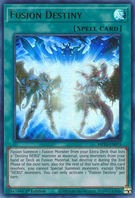 Image for Fusion Destiny (MP20-EN075) (2020 Tin of Lost Memories) - YuGiOh