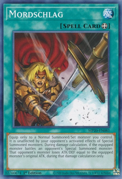 Image for Mordschlag (MP20-EN081) (2020 Tin of Lost Memories) - YuGiOh