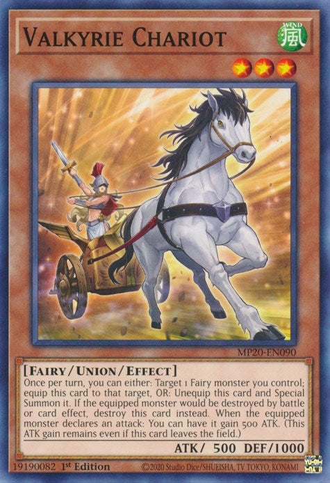 Image for Valkyrie Chariot (MP20-EN090) (2020 Tin of Lost Memories) - YuGiOh