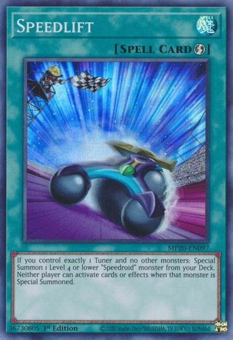 Image for Speedlift (MP20-EN097) (2020 Tin of Lost Memories) - YuGiOh