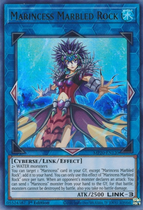 Image for Marincess Marbled Rock (MP20-EN120) (2020 Tin of Lost Memories) - YuGiOh