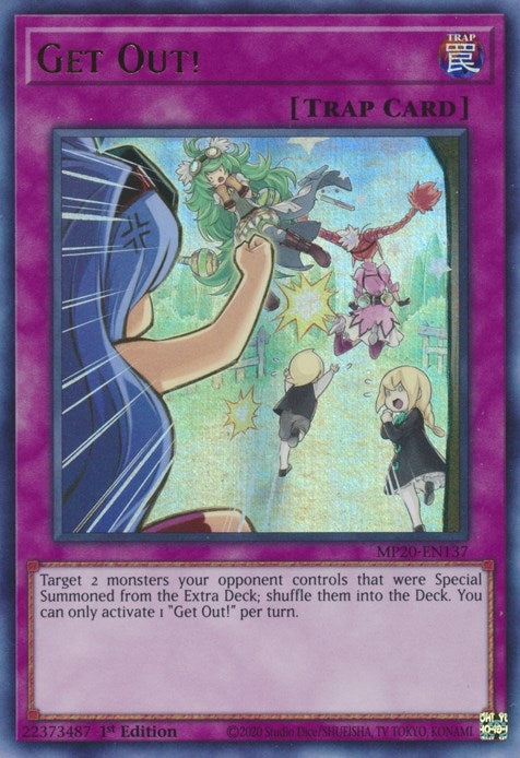 Image for Get Out! (MP20-EN137) (2020 Tin of Lost Memories) - YuGiOh