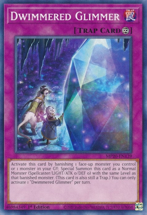 Image for Dwimmered Glimmer (MP20-EN139) (2020 Tin of Lost Memories) - YuGiOh
