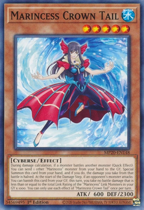 Image for Marincess Crown Tail (MP20-EN148) (2020 Tin of Lost Memories) - YuGiOh