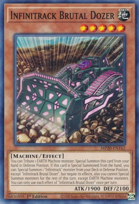 Image for Infinitrack Brutal Dozer (MP20-EN162) (2020 Tin of Lost Memories) - YuGiOh