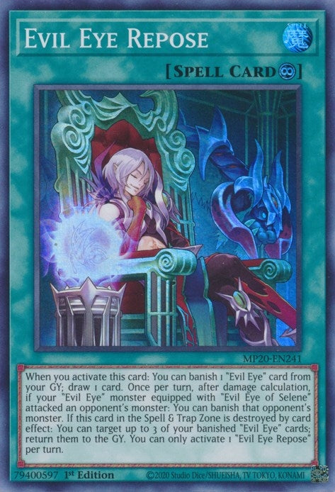 Image for Evil Eye Repose (MP20-EN241) (2020 Tin of Lost Memories) - YuGiOh