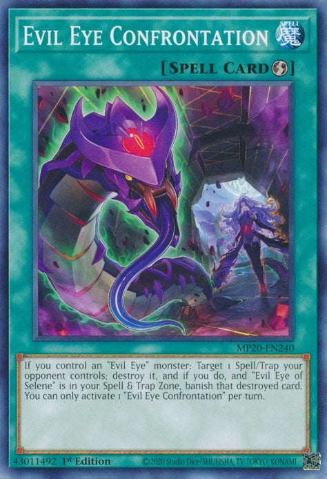 Image for Evil Eye Confrontation (MP20-EN240) (2020 Tin of Lost Memories) - YuGiOh
