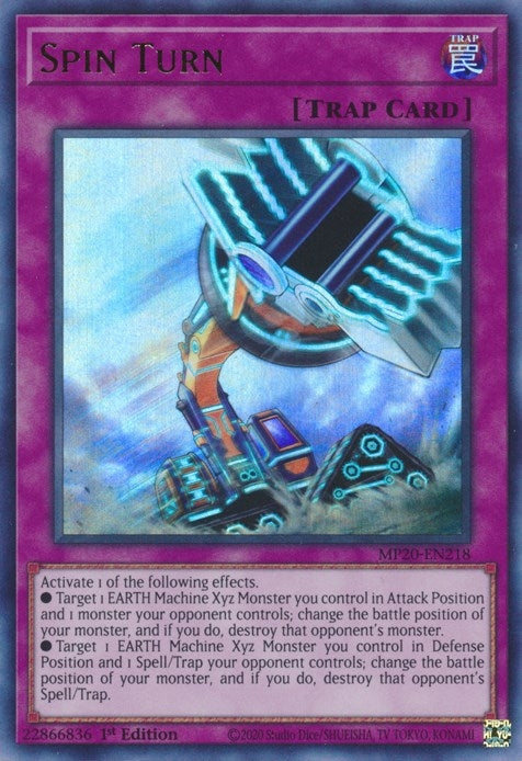 Image for Spin Turn (MP20-EN218) (2020 Tin of Lost Memories) - YuGiOh
