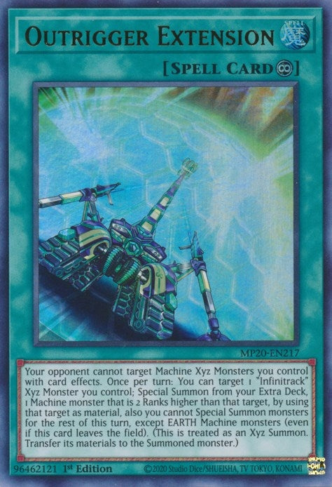 Image for Outrigger Extension (MP20-EN217) (2020 Tin of Lost Memories) - YuGiOh