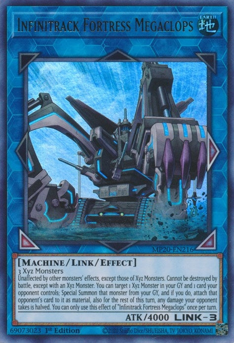 Image for Infinitrack Fortress Megaclops (MP20-EN216) (2020 Tin of Lost Memories) - YuGiOh